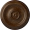 Ekena Millwork Traditional Ceiling Medallion (Fits Canopies up to 2 3/4"), 12"OD x 1"P, Root Beer Crackle CM12TRRBC - alternate 1